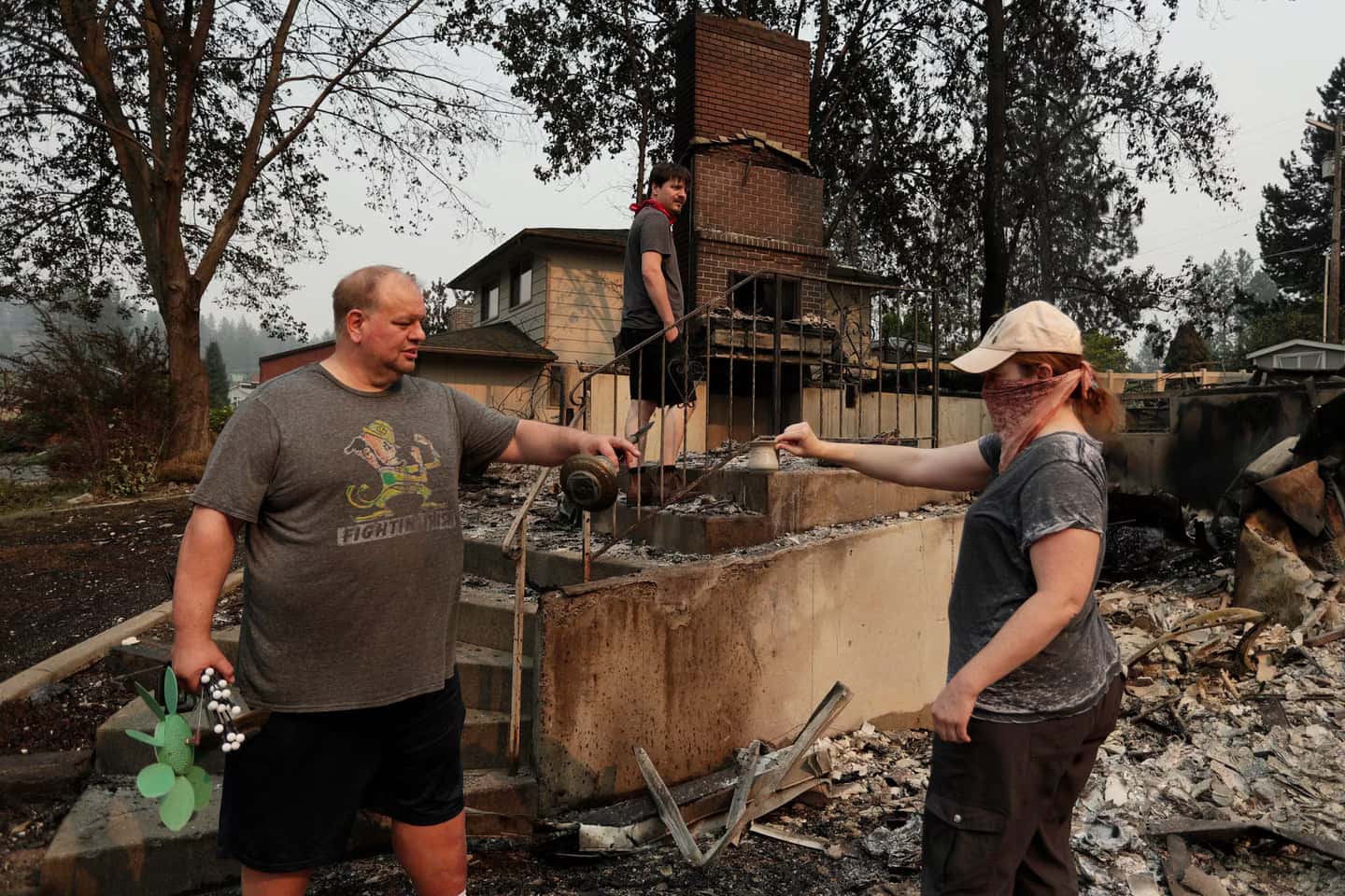 Des incendies majeurs ravagent la région de Spokane dans l'État de Washington